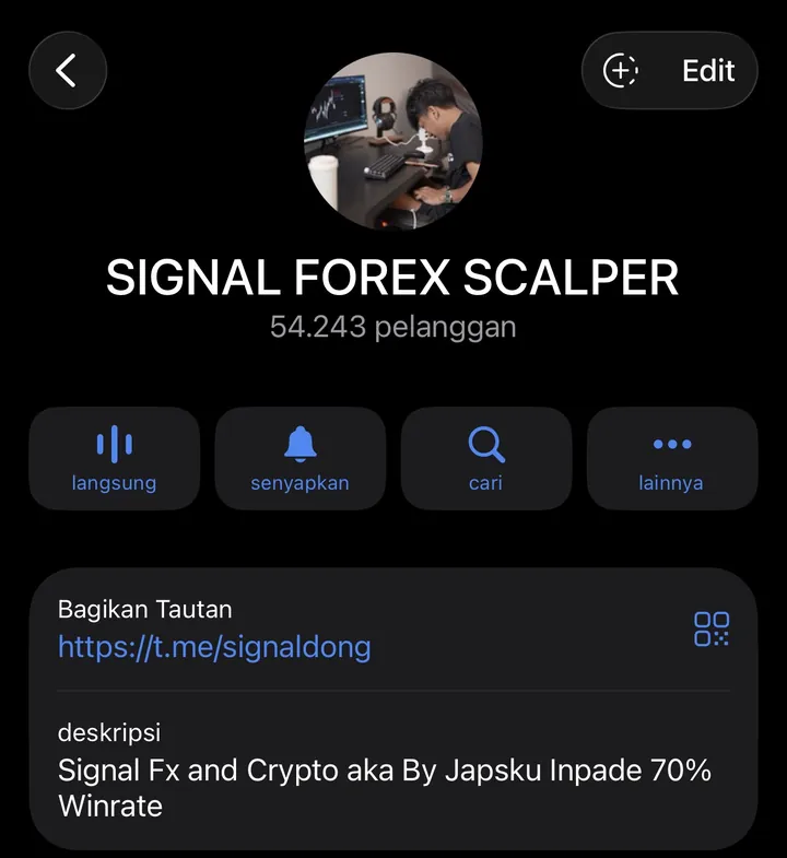 Telegram Signal Forex Scalper
